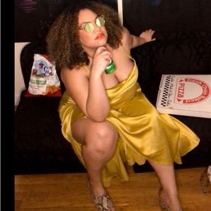 Elegant Yellow Dress